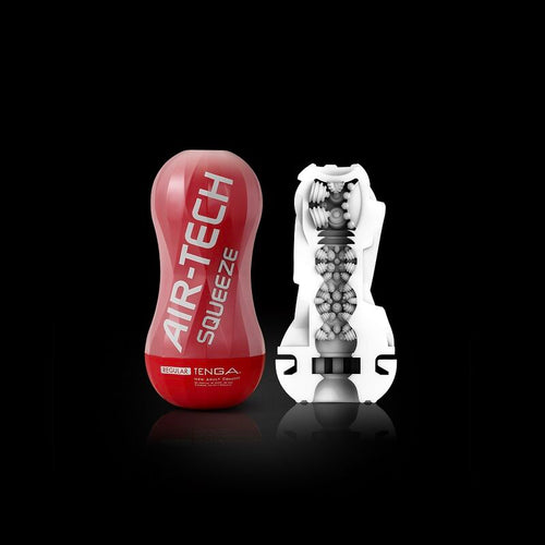 TENGA - MASTURBADOR REGULAR SQUEEZE AIR-TECH