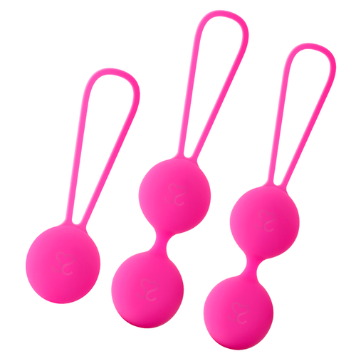 MORESSA - CONJUNTO OSIAN PREMIUM SILICONE ROSA (Osian One - 51 g | Osian Two - 101 g | Osian Three 85 g)