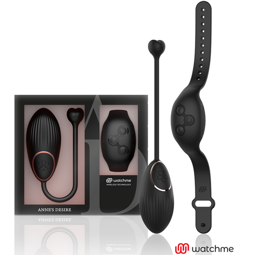 ANNE'S DESIRE - EGG TECNOLOGIA DE CONTROLE REMOTO WATCHME PRETO