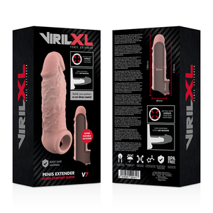 VIRILXL - EXTENSÃO DE PÊNIS NATURAL DE SILICONE LÍQUIDO V7