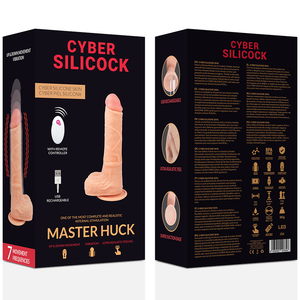 CYBER SILICOCK - CONTROLE REMOTO REALÍSTICO MASTER HUCK 20.9 CM -O- 4 CM