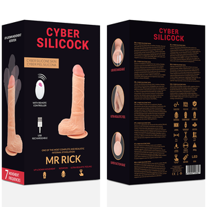 CYBER SILICOCK - CONTROLE REMOTO REALÍSTICO MR RICK 20.9 CM -O- 4 CM