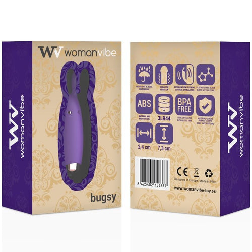 WOMANVIBE - ESTIMULADOR DE SILICONE BUGSY