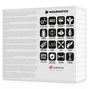 WEARWATCH - TECNOLOGIA WATCHME CONTROLE REMOTO OVO AZUL / ROSA