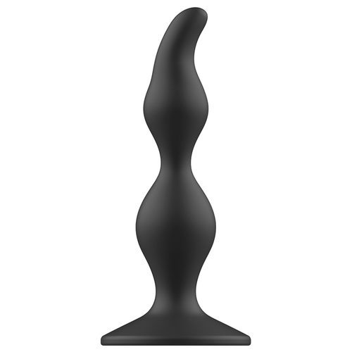 ADDICTED TOYS - PLUG SEXUAL ANAL 12 CM PRETO