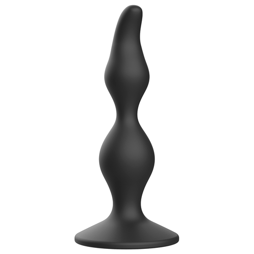 ADDICTED TOYS - PLUG SEXUAL ANAL 12 CM PRETO