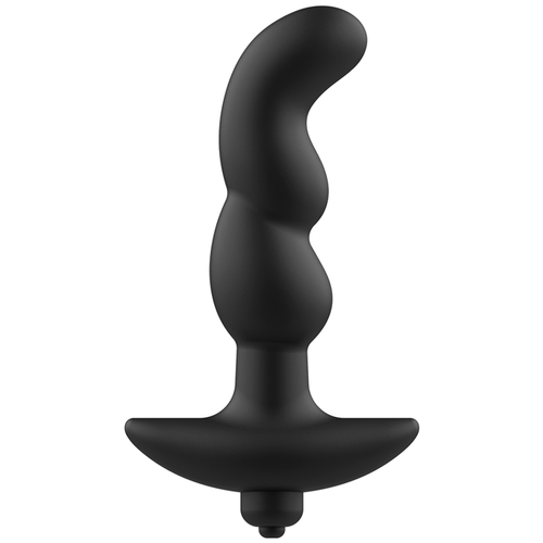 ADDICTED TOYS - MASSAGER ANAL COM VIBRAO PRETA MODELO 2