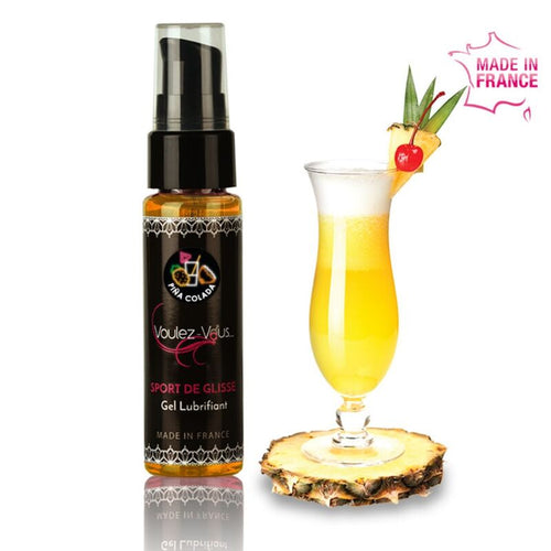 VOULEZ-VOUS - LUBRIFICANTE  BASE DE GUA PIÑA COLADA - 35 ML